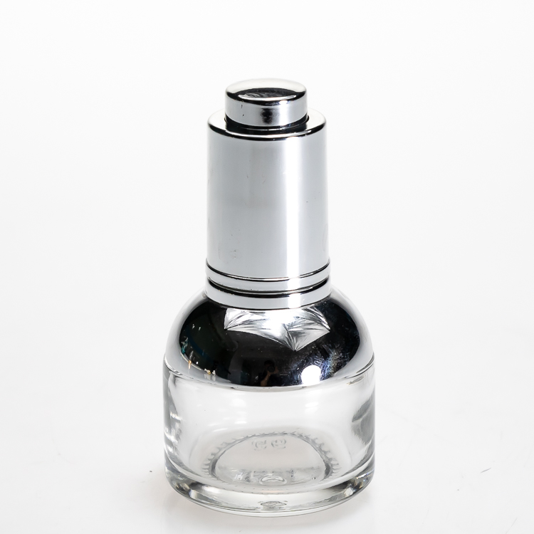 Custom Small Dropper Pipette Bottles Empty 30ml Glass Essential Oil Bottle 