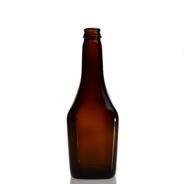  Custom Whisky Bottle Empty Round Amber 750ml Beverage Glass Wine Bottles For Drinking