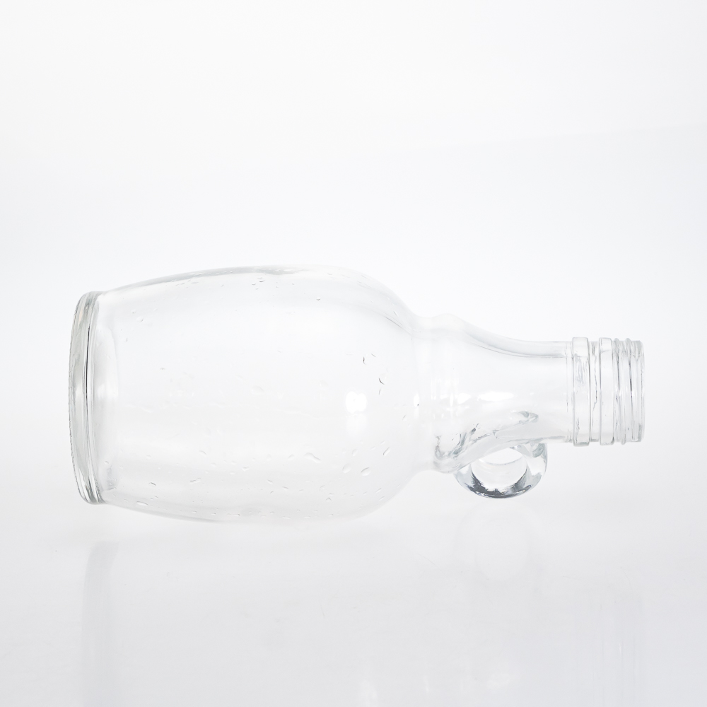 round vodka alcohol glass bottle 500ml manufacturer