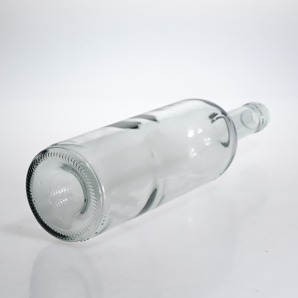 round vodka alcohol glass bottle 500ml manufacturer