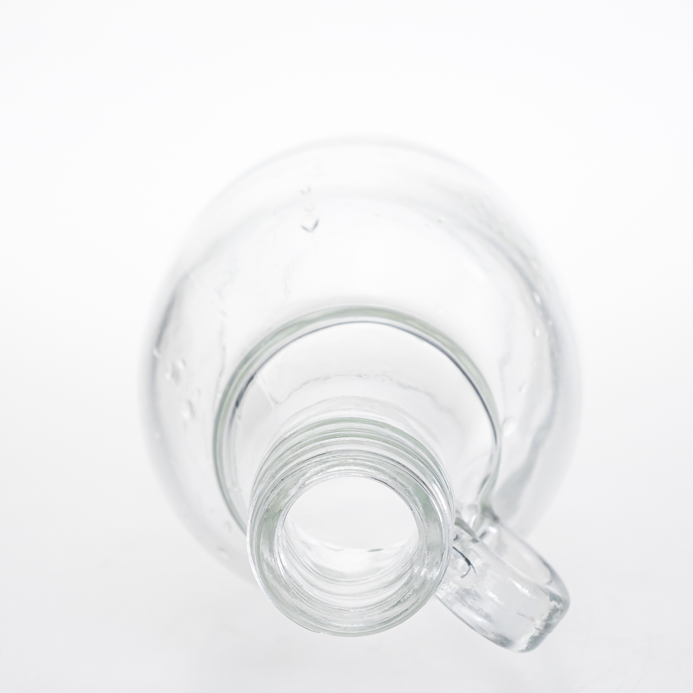 round vodka alcohol glass bottle 500ml manufacturer